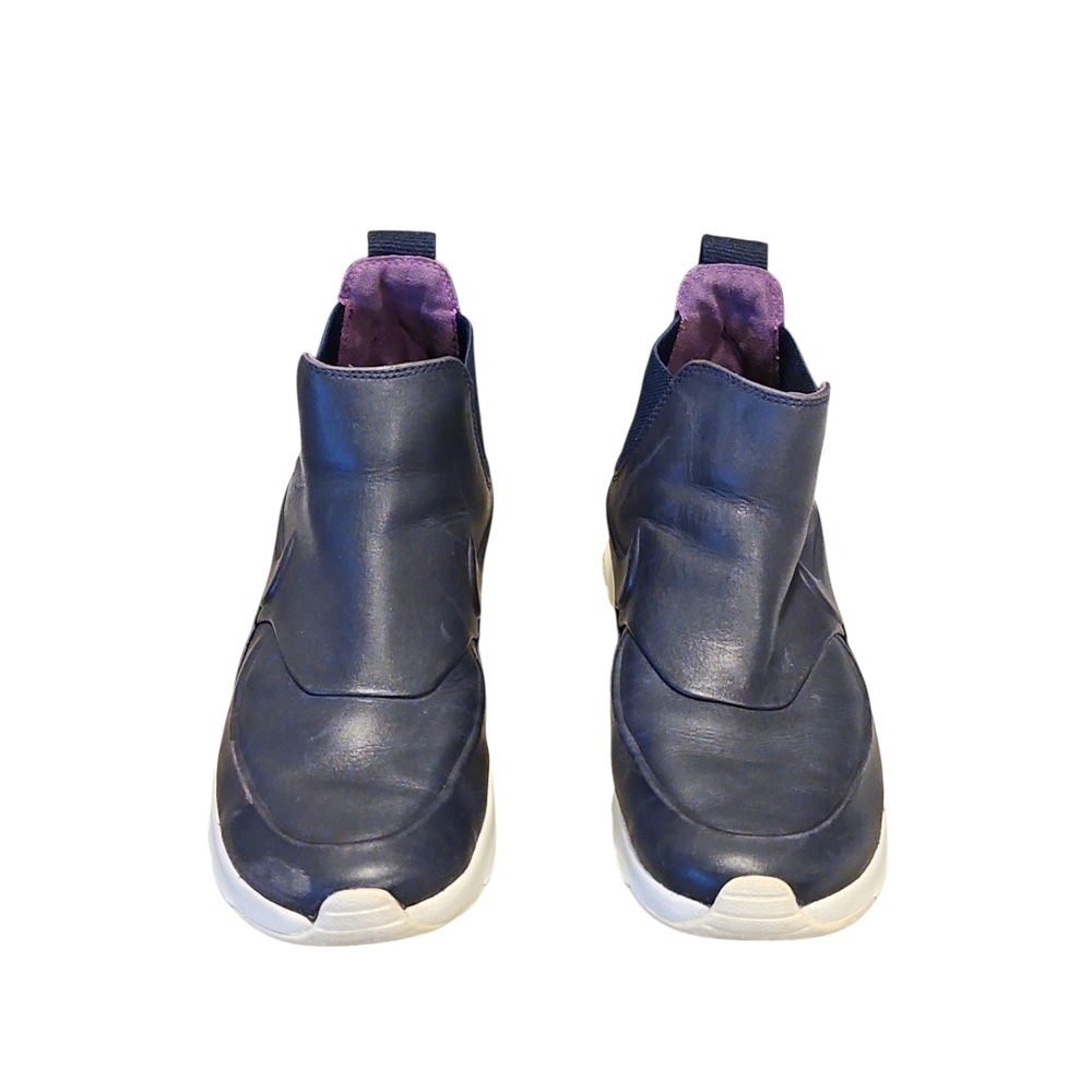 Nike Air Max Navy Blue Slip-On Sneaker Ankle Boots - Picture 3 of 6